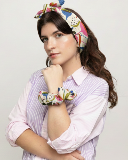 SCRUNCHIE + PAÑUELO CLARITA