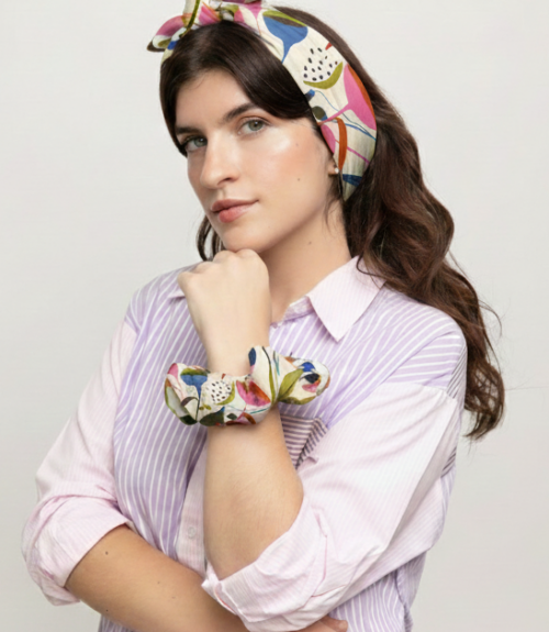 SCRUNCHIE + PAÑUELO CLARITA