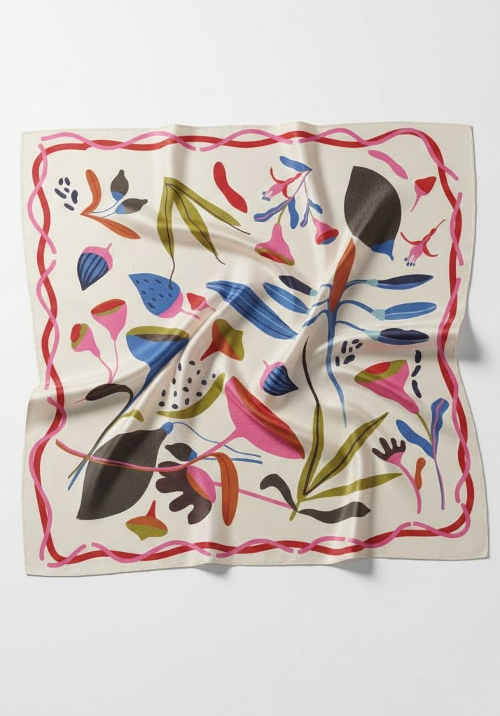 SCRUNCHIE + PAÑUELO CLARITA - Imagen 2